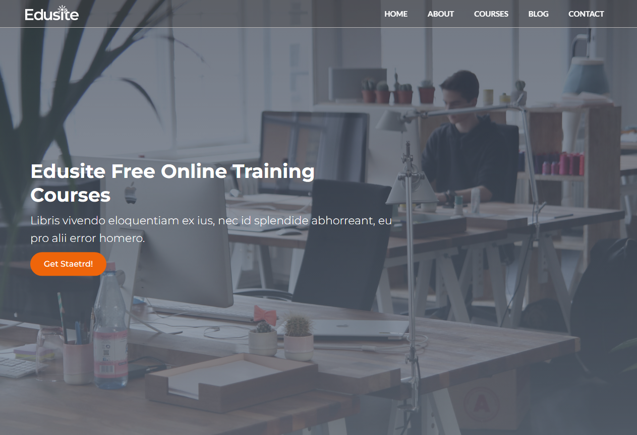 Edusite (HTML/Css/Js)